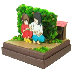 Diorama papier Chihiro & Haku - Le Voyage de Chihiro
