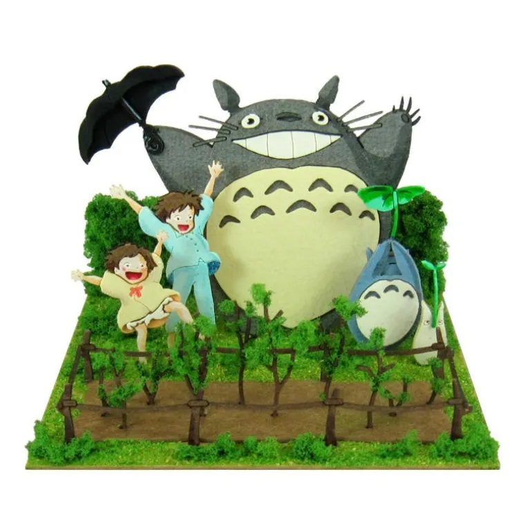 Diorama papier Dondoko Dance - Mon Voisin Totoro