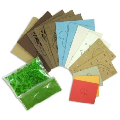 Diorama papier Mei & Totoro Tunnel secret - Mon Voisin Totoro