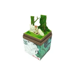 Diorama papier San & Loup Moro  - Princesse Mononoké