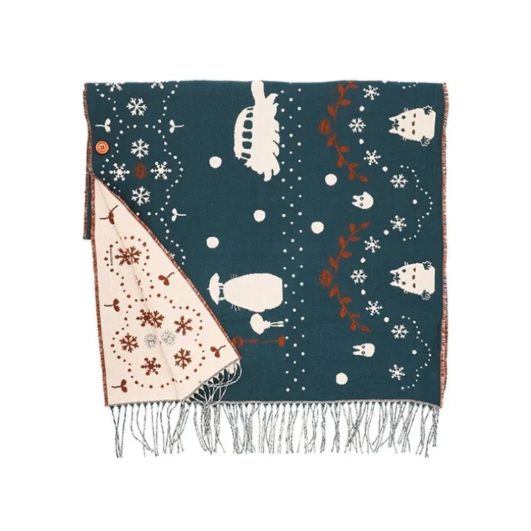 Etole Avec Boutons Totoro Dans La Neige - Mon Voisin Totoro