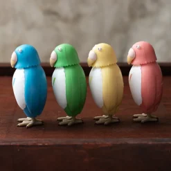 Figurine Bobble head Perruche Rouge - Le Garçon et le Héron