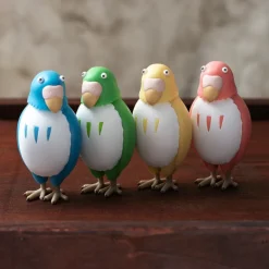 Figurine Bobble head Perruche Rouge - Le Garçon et le Héron