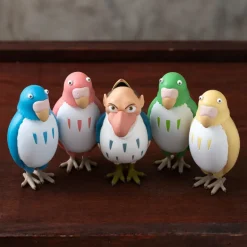 Figurine Bobble head Perruche Verte - Le Garçon et le Héron