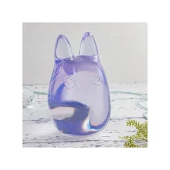 Figurine Cristal Pourpre Totoro Blanc - Mon Voisin Totoro