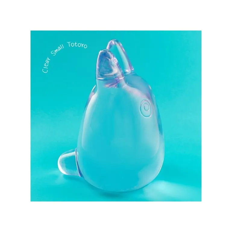 Figurine Cristal Pourpre Totoro Blanc - Mon Voisin Totoro