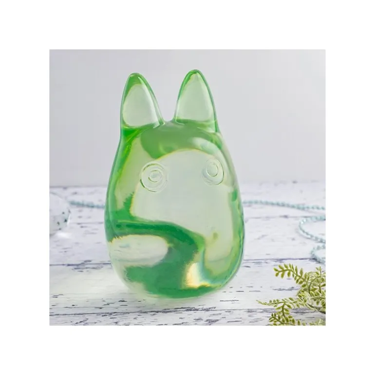 Figurine Cristal Vert Totoro Blanc - Mon Voisin Totoro