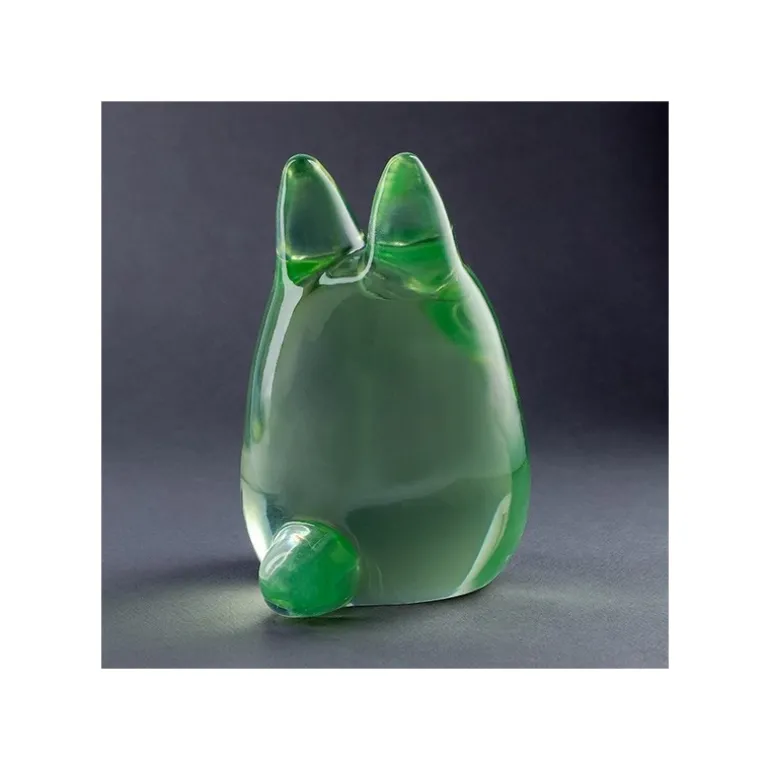 Figurine Cristal Vert Totoro Blanc - Mon Voisin Totoro