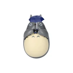 Figurine Culbuto Totoro Gris Parapluie - Mon Voisin Totoro