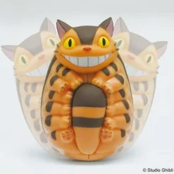 Figurines Culbuto Totoro Blanc & Chatbus - Mon Voisin Totoro