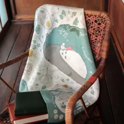 Grand mouchoir Mystérieuse rencontre 53x53 cm - Mon Voisin Totoro