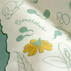 Grand mouchoir Mystérieuse rencontre 53x53 cm - Mon Voisin Totoro