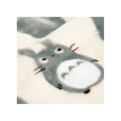 Grande couverture Silhouette Totoro Gris 200x140 cm - Mon Voisin Toto
