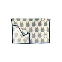 Grande couverture Silhouette Totoro Gris 200x140 cm - Mon Voisin Toto