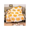 Grande couverture Silhouette Chatbus 200x140 cm - Mon Voisin Totoro