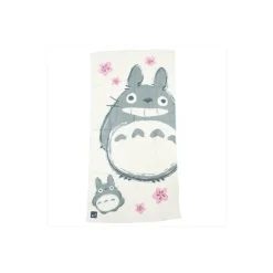 Grande Serviette Imabari Totoro Sakura 60x120 cm - Mon Voisin Totoro