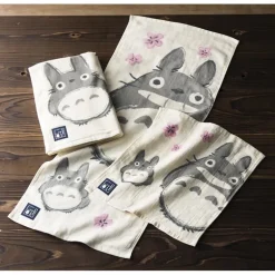 Grande Serviette Imabari Totoro Sakura 60x120 cm - Mon Voisin Totoro
