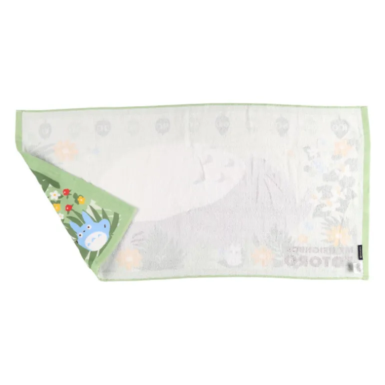 Grande Serviette Toise Totoro se repose 60x120 cm - Mon Voisin Totoro