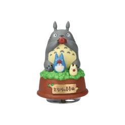 Grande Statue Musicale Totoro joue de l’ocarina - Mon Voisin Totoro