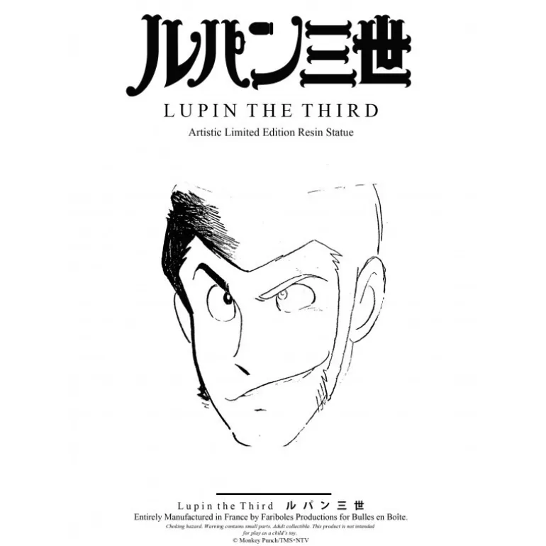 Lupin the Third (Part II) statue