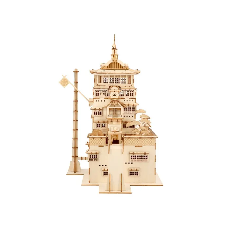 Maquette en bois Kigumi Aburaya - Le Voyage de Chihiro