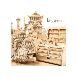 Maquette en bois Kigumi Boulangerie - Kiki la petite sorcière