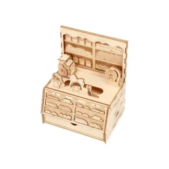 Maquette en bois Kigumi Boulangerie - Kiki la petite sorcière