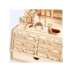 Maquette en bois Kigumi Boulangerie - Kiki la petite sorcière