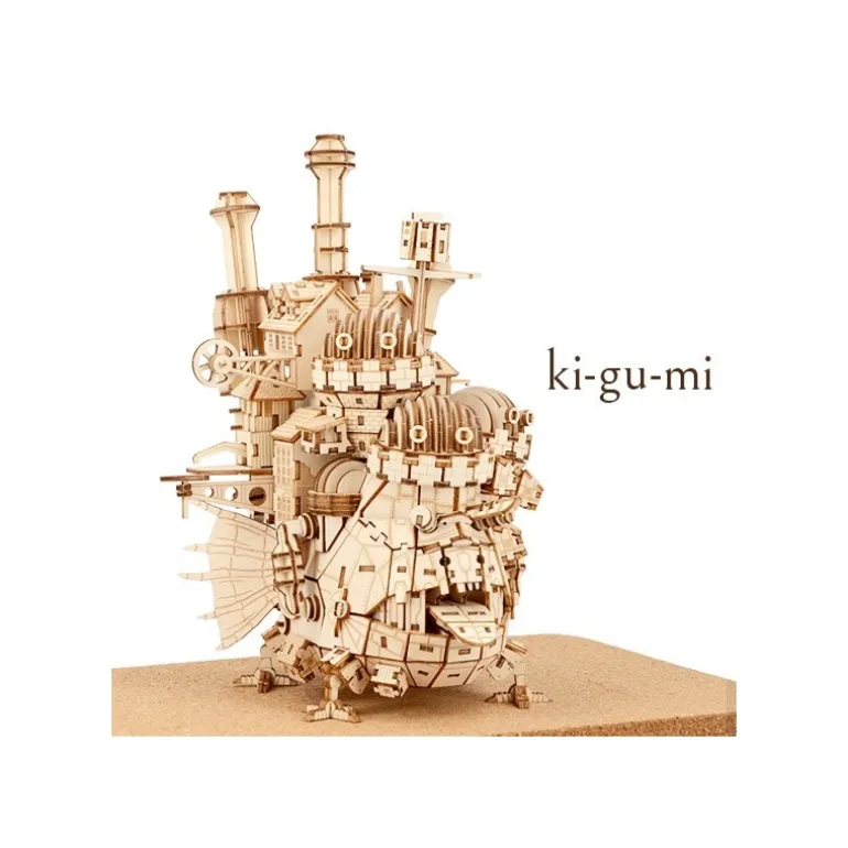 Maquette en Bois Kigumi Château Ambulant - Le Château ambulant