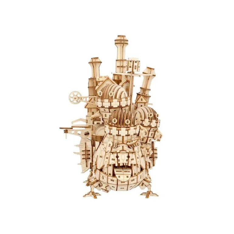Maquette en Bois Kigumi Château Ambulant - Le Château ambulant