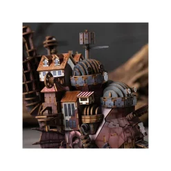 Maquette en bois Kigumi Château de Hauru - Le Château ambulant