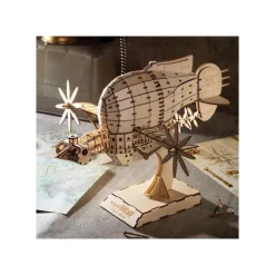 Maquette en bois Kigumi Tiger Moth - Le Château dans le ciel