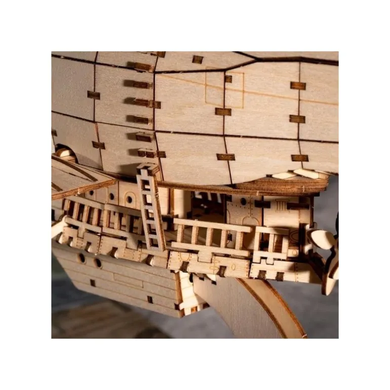 Maquette en bois Kigumi Tiger Moth - Le Château dans le ciel