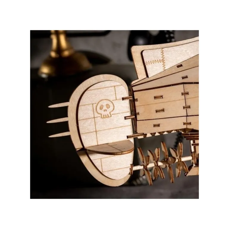 Maquette en bois Kigumi Tiger Moth - Le Château dans le ciel