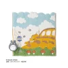 Mini Serviette Chatbus en chemin 25x25 cm - Mon Voisin Totoro