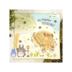 Mini Serviette Course du Chatbus 25x25cm - Mon voisin Totoro