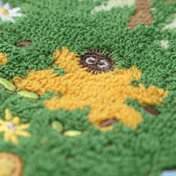 Mini Serviette Course Totoro bleu & blanc 25x25 cm - Mon Voisin Totor