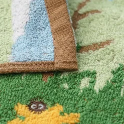 Mini Serviette Course Totoro bleu & blanc 25x25 cm - Mon Voisin Totor