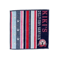 Mini Serviette Empreintes Pattes Jiji 25x25 cm - Kiki la petite sorci