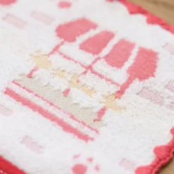 Mini Serviette Jiji devanture 25x25 cm - Kiki la petite sorcière