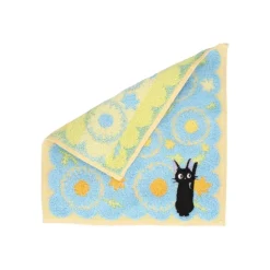 Mini serviette Jiji Marguerites 25x25cm - Kiki la petite sorcière