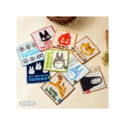 Mini Serviette Mame Totoro Gris 15x15 cm - Mon Voisin Totoro