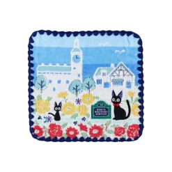 Mini Serviette Rues de Paris 25x25 cm - Kiki la petite sorcière