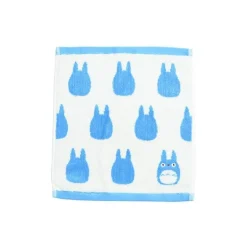 Mini Serviette Silhouette Totoro Bleu 33x36 cm - Mon Voisin Totoro