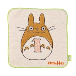 Mini Serviette Totoro anniversaire 1 25x25 cm - Mon Voisin Totoro