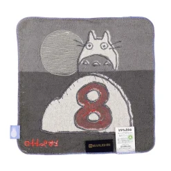 Mini Serviette Totoro anniversaire 8 25x25 cm - Mon Voisin Totoro