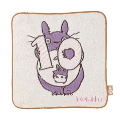 Mini Serviette Totoro anniversaire 10 25x25 cm - Mon Voisin Totoro