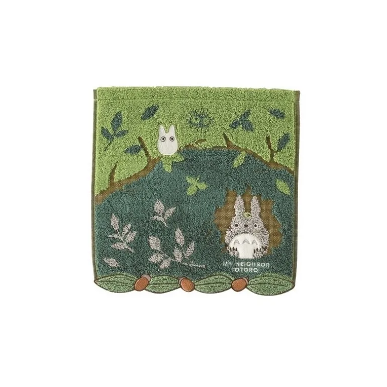 Mini Serviette Totoro cache dans les arbres 25x25cm - Mon Voisin Toto
