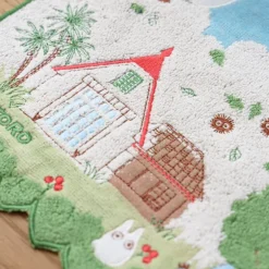 Mini Serviette Totoro dans le ciel 25x25 cm - Mon Voisin Totoro