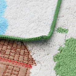 Mini Serviette Totoro dans le ciel 25x25 cm - Mon Voisin Totoro